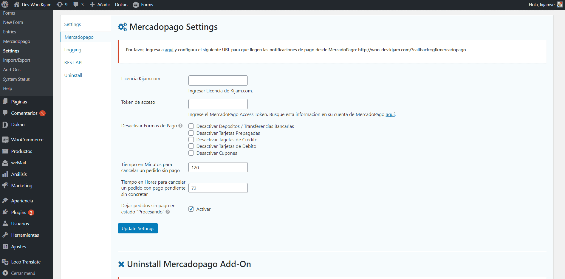 MercadoPago Tools Pro for Gravity Forms WordPress with Subscriptions