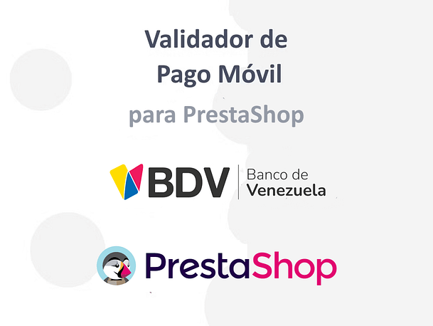 Banco de Venezuela - Pago Móvil Button Payment for Prestashop